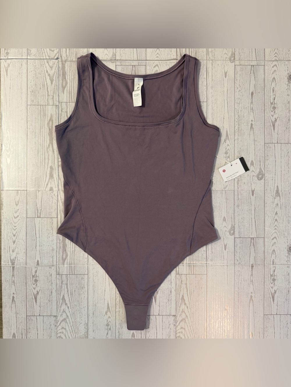NWT, Lululemon Seriously Soft Nulu, Purple Bodysuit | Women’s Medium